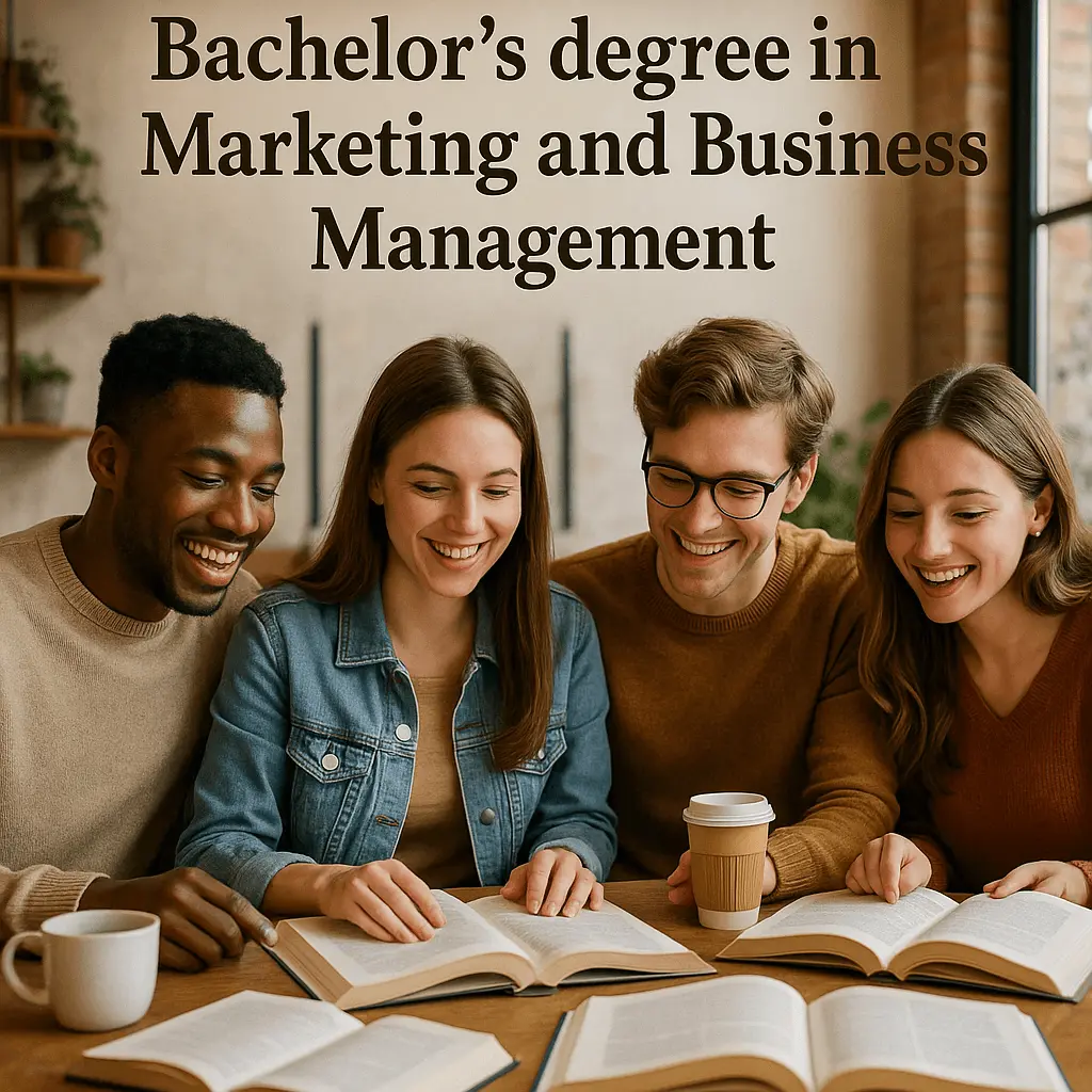 Bachelor’s degree in Marketing and Business Management  