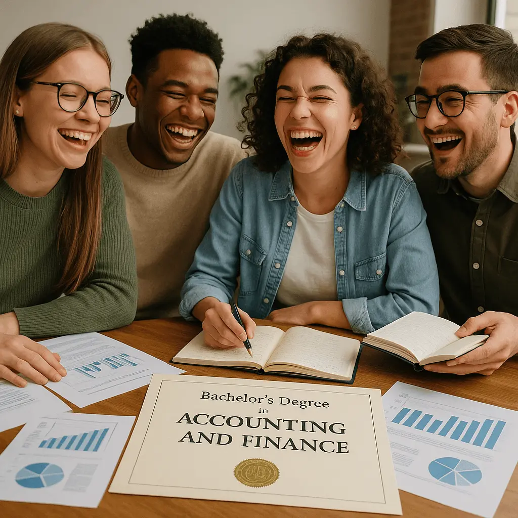 Bachelor’s degree in accounting and finance